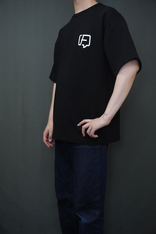 チャンネルアイコンTシャツ（黒）Lサイズ