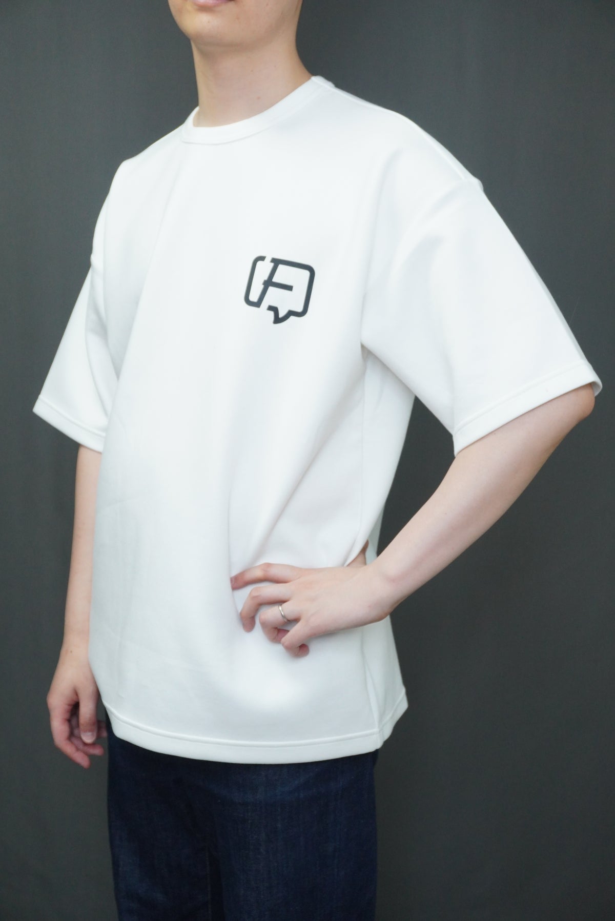 チャンネルアイコンTシャツ（白）Lサイズ – Kataru store