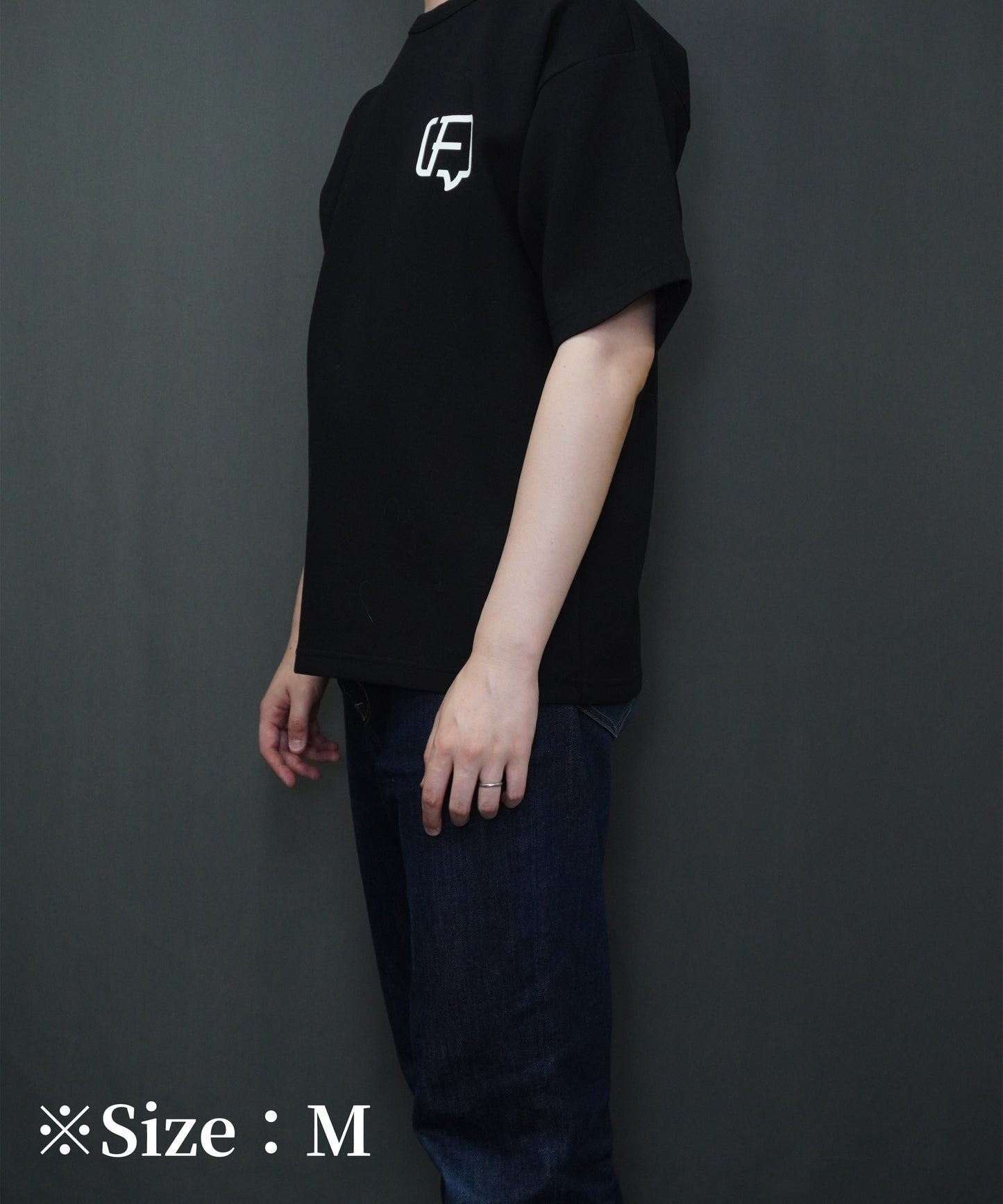 チャンネルアイコンTシャツ（黒）Lサイズ